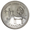 1999 February Canada 25-cents Brilliant Uncirculated (MS63)