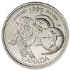 1999 January Canada 25-cents Proof Like