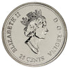 1999 January Canada 25-cents Proof Like