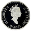 1999 January Canada 25-cents Silver Proof