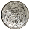 1999 July Canada 25-cents Brilliant Uncirculated (MS63)