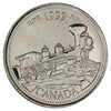 1999 June Canada 25-cents Brilliant Uncirculated (MS63)