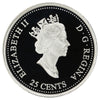 1999 March Canada 25-cents Silver Proof