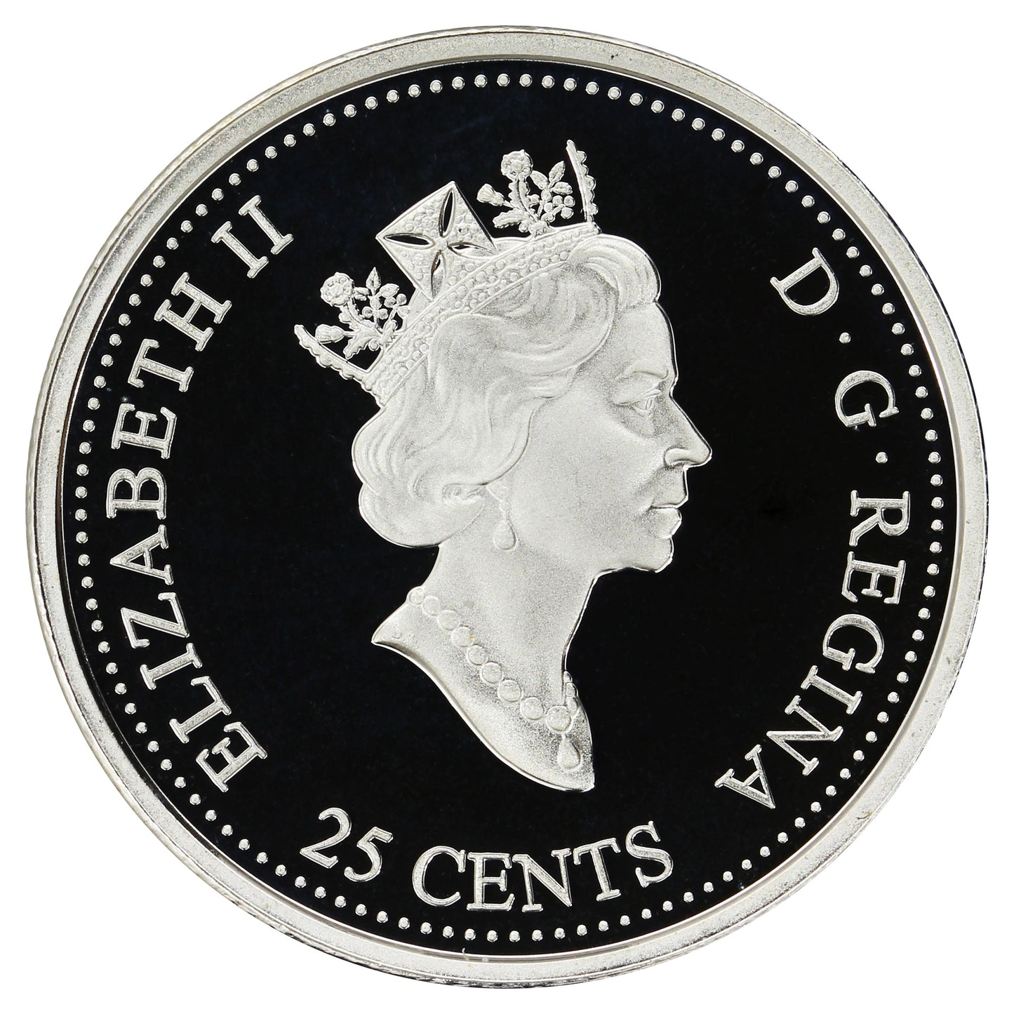 1999 March Canada 25-cents Silver Proof