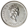 1999 October Canada 25-cents Brilliant Uncirculated (MS63)