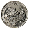 1999 October Canada 25-cents Proof Like