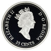 1999 October Canada 25-cents Silver Proof