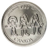 1999 September Canada 25-cents Proof Like