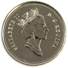 1999 September Mule Canada 25-cents Proof Like $