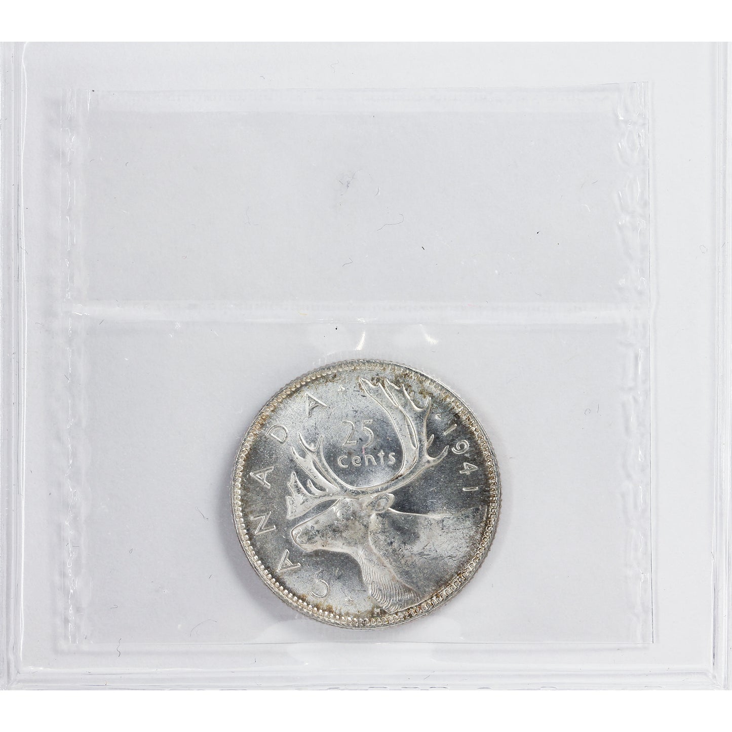 1941 Canada 25-cents ICCS Certified MS65 (XSU 352)