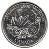 2000 Achievement Canada 25-cents Brilliant Uncirculated (MS-63)