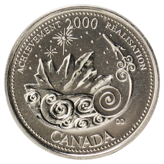 2000 Achievement Canada 25-cents Proof Like