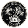 2000 Celebration Canada 25-cents Silver Proof