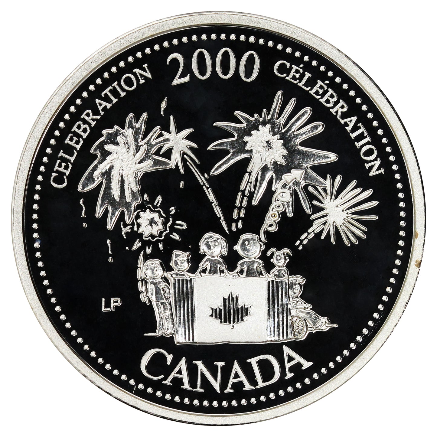 2000 Celebration Canada 25-cents Silver Proof