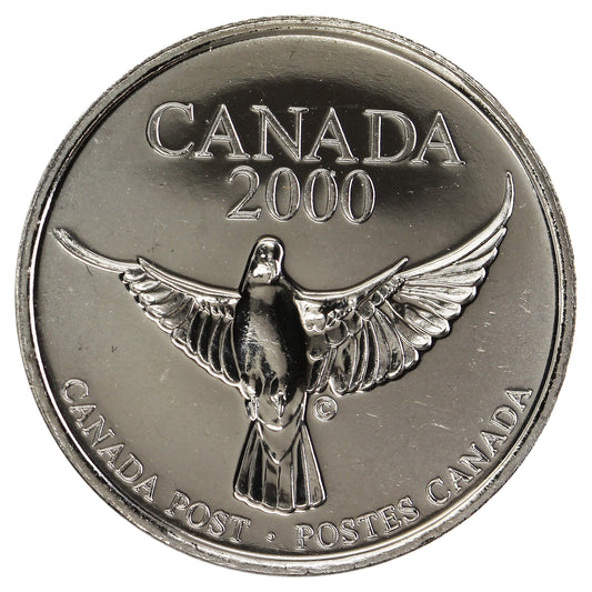 2000 Canada Millennium Dove Token Proof Like (From Coin and Stamp Set)