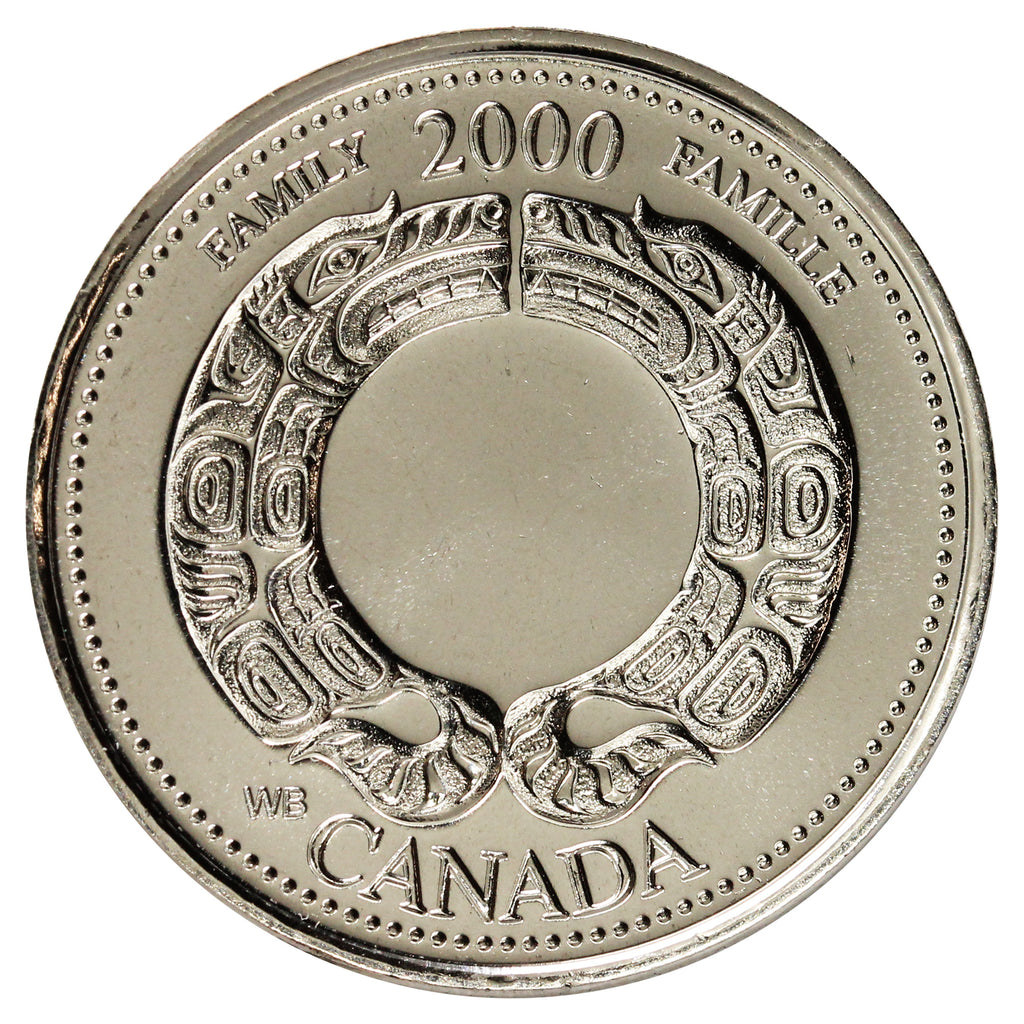 2000 Family Canada 25-cents Proof Like