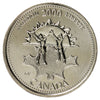 2000 Freedom Canada 25-cents Brilliant Uncirculated (MS63)