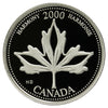 2000 Harmony Canada 25-cents Silver Proof