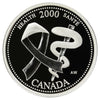 2000 Health Canada 25-cents Silver Proof