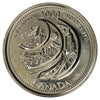 2000 Ingenuity Canada 25-cents Proof Like