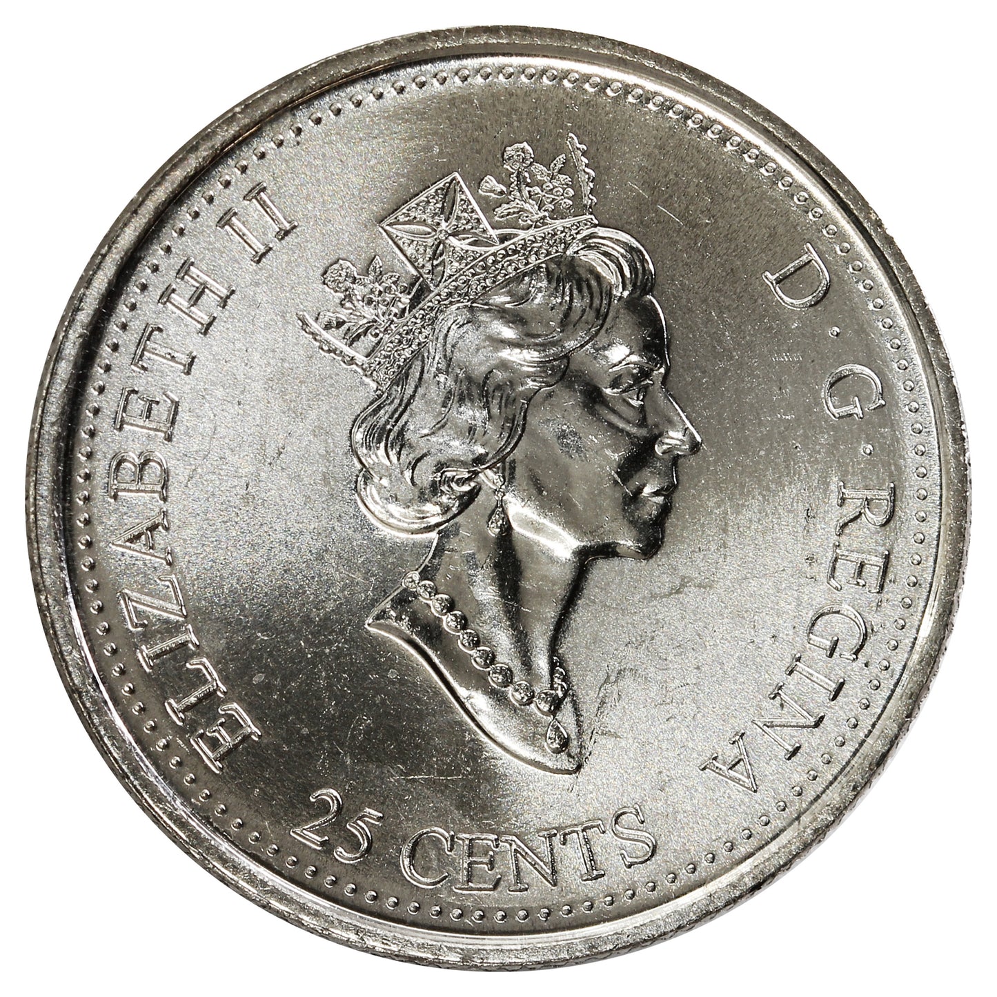 2000 Natural Legacy Canada 25-cents Brilliant Uncirculated (MS-63)
