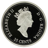 2000 Wisdom Canada 25-cents Silver Proof
