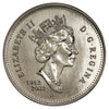 2002P Canada 25-cents Specimen