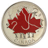 2002P Coloured Canada Day 25-cents Proof Like_