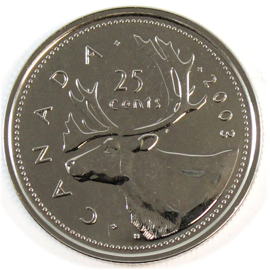 2003P Old Effigy Canada 25-cents Proof Like