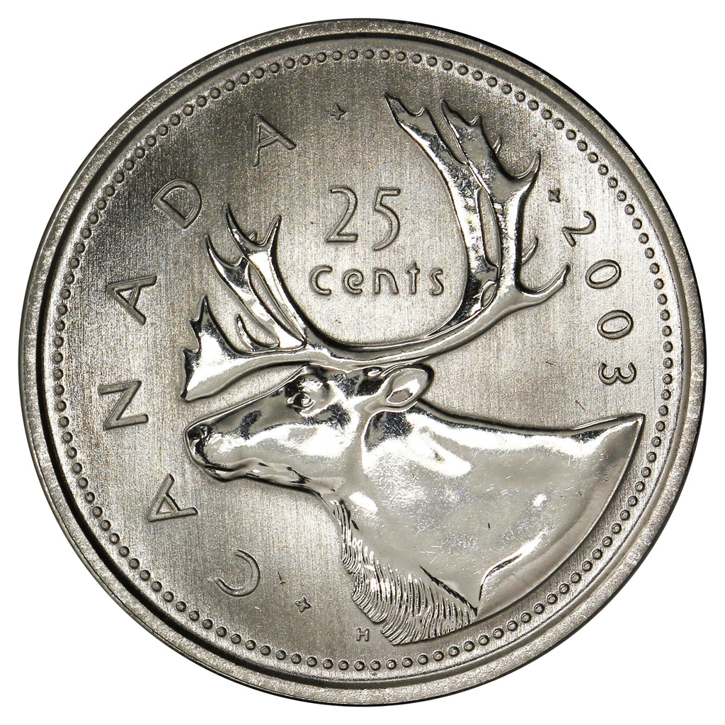 2003P Old Effigy Canada 25-cents Specimen
