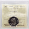 2004P Caribou Canada 25-cents ICCS Certified MS65