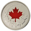 2004P Coloured Canada Day 25-cents Proof Like