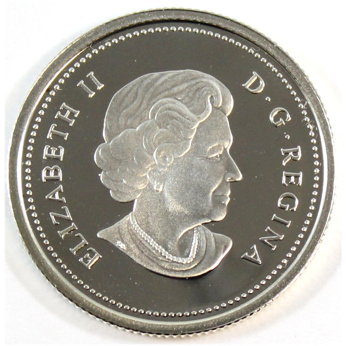 2005 Caribou Canada 25-cents Silver Proof
