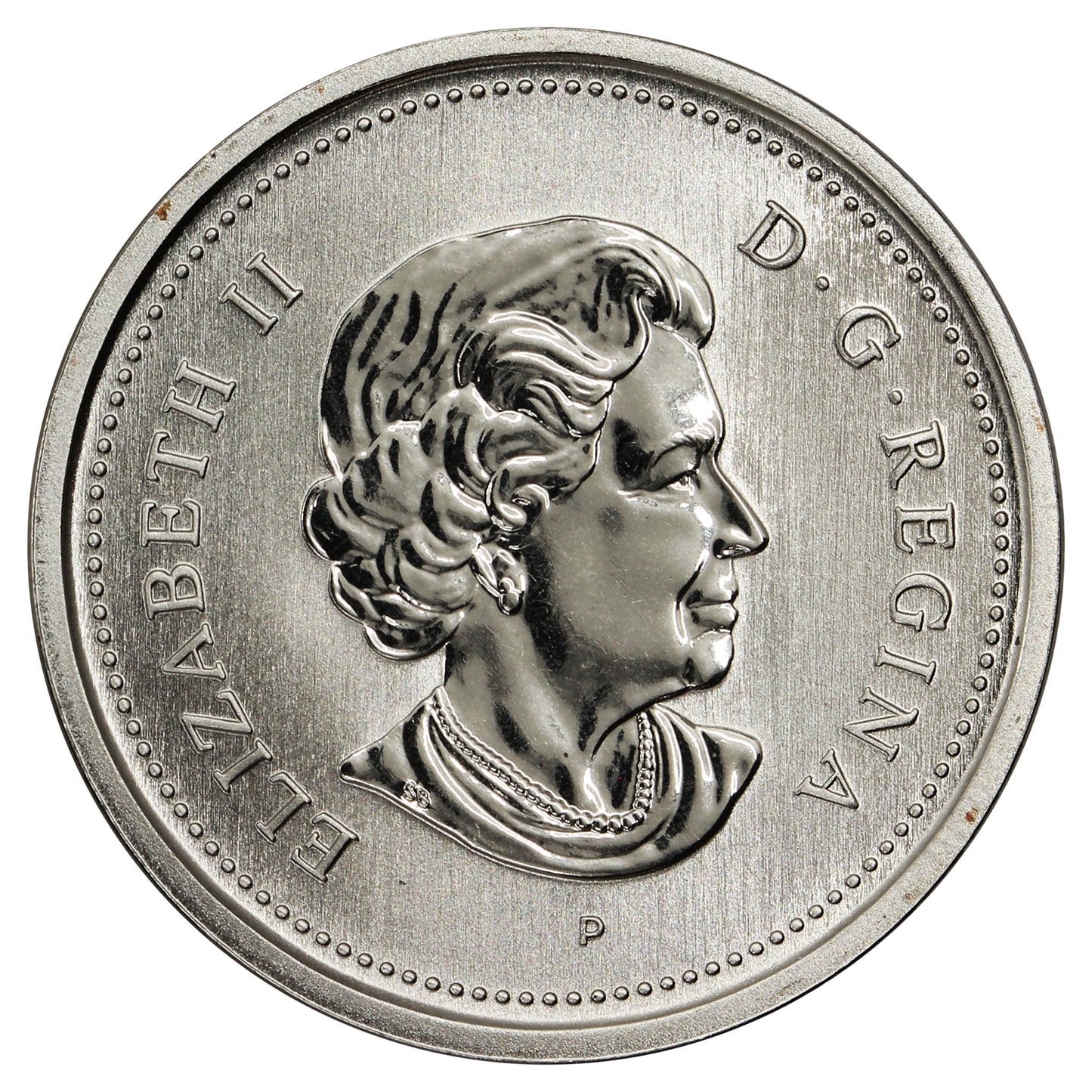 2005P Caribou Canada 25-cents Specimen