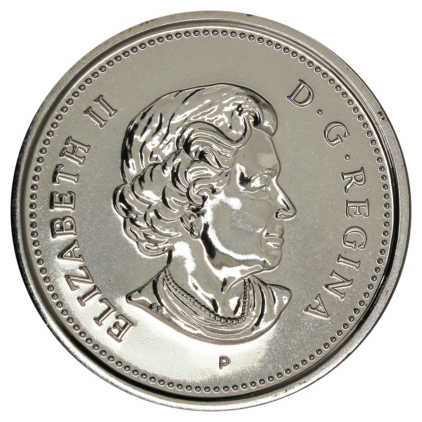 2005P Coloured Canada Day 25-cents Proof Like