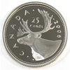 2006 Caribou Canada 25-cents Silver Proof