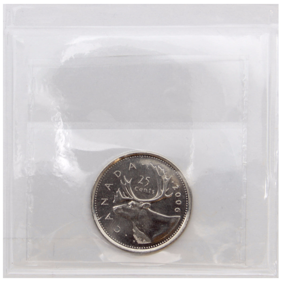 2006 RCM Logo Canada 25-cents ICCS Certified MS66