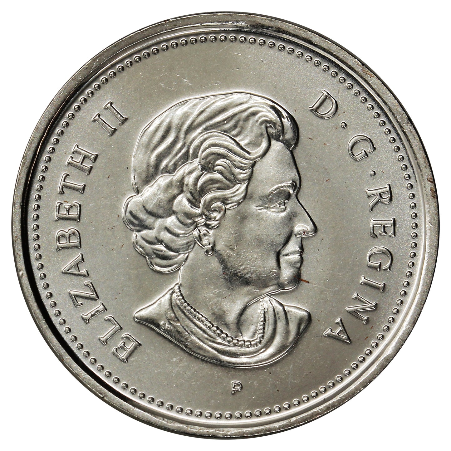 2006P Caribou Canada 25-cents Brilliant Uncirculated (MS63)