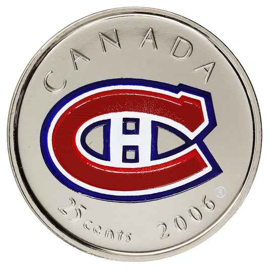 2006P Montreal Canadiens Canada 25-cents (set) Proof Like