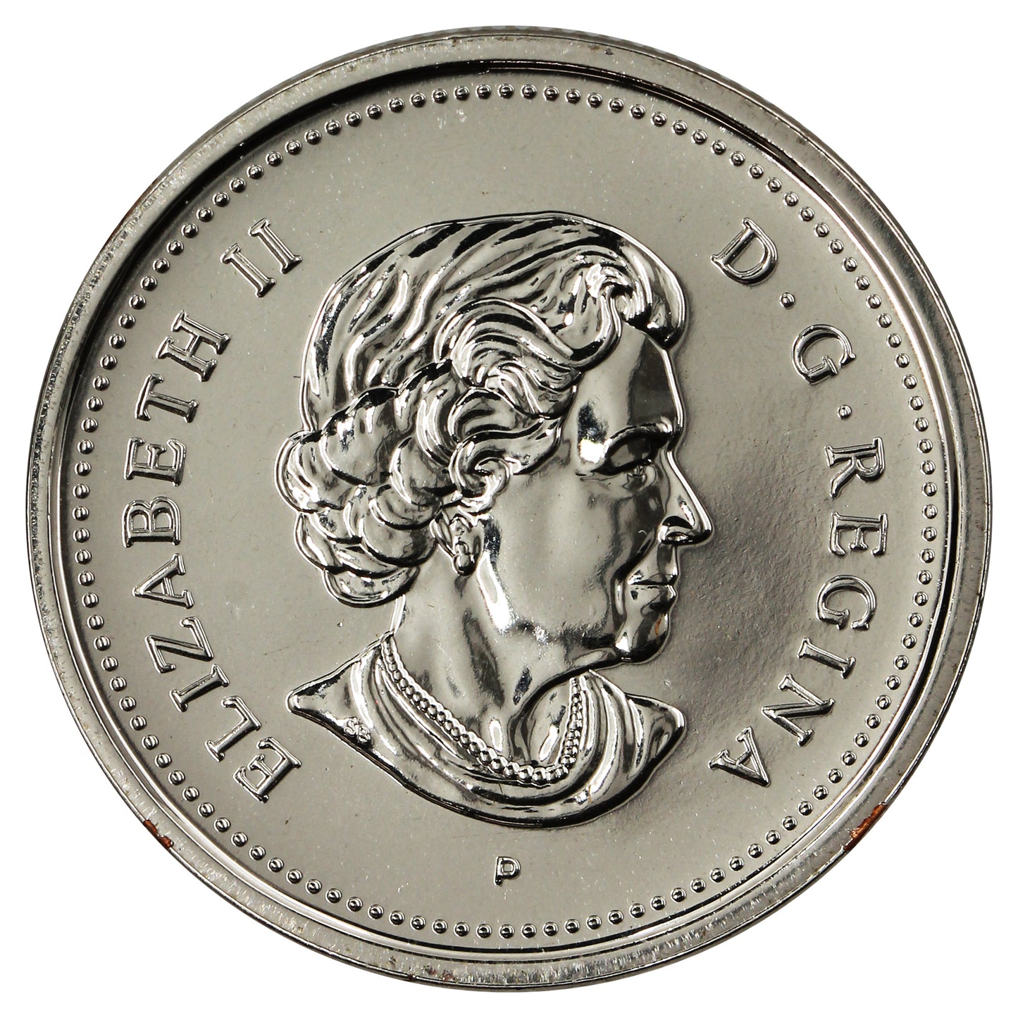 2006P Coloured Quebec Carnival Canada 25-cents Proof Like