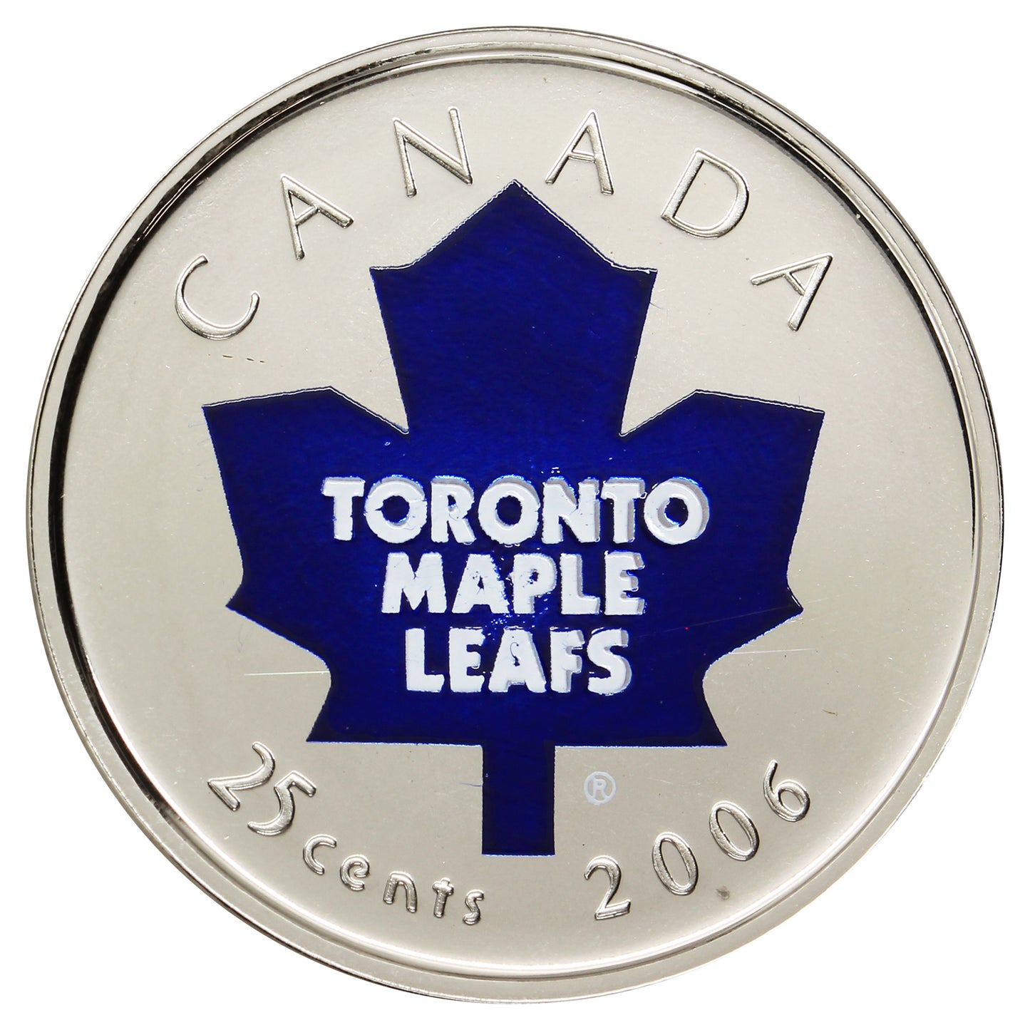 2006P Toronto Maple Leafs NHL Canada 25-cents Proof Like(set)