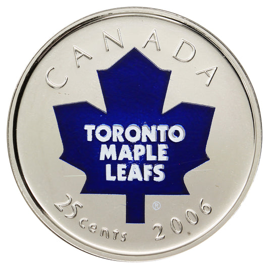 2006P Toronto Maple Leafs NHL Canada 25-cents Proof Like(set)