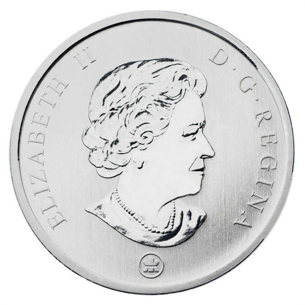 2007 60th. Wedding Ann. of Queen Elizabeth & Prince Philip Canada 25-cents Specimen (from card)