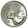 2007 Caribou Canada 25-cents Brilliant Uncirculated (MS63)