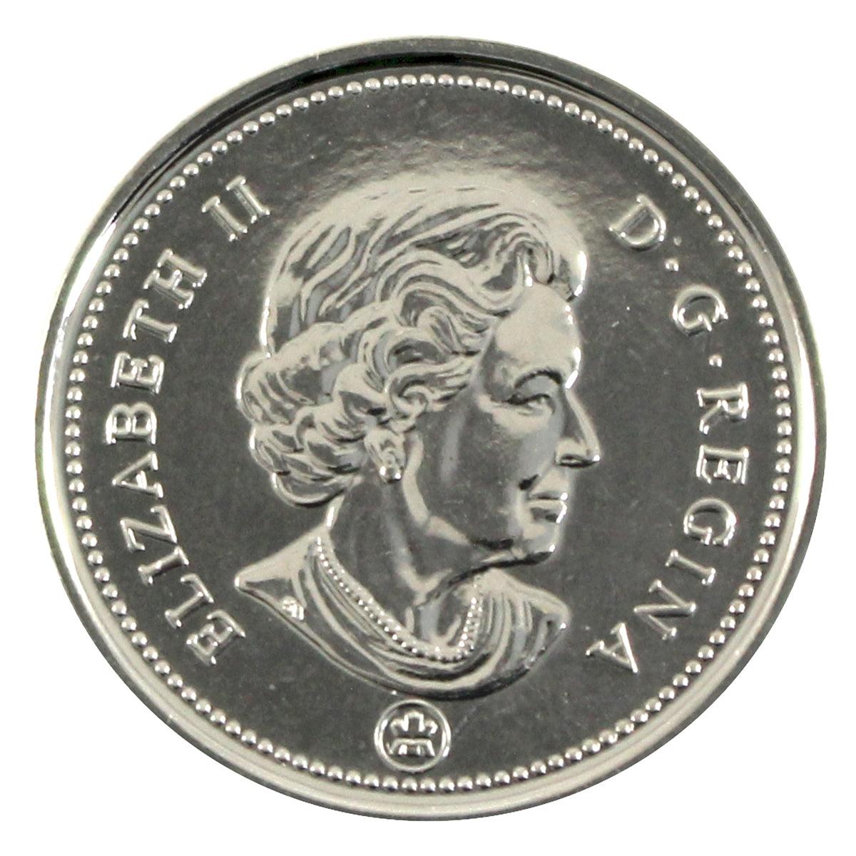 2007 Coloured Baby Canada 25-cents Proof Like $