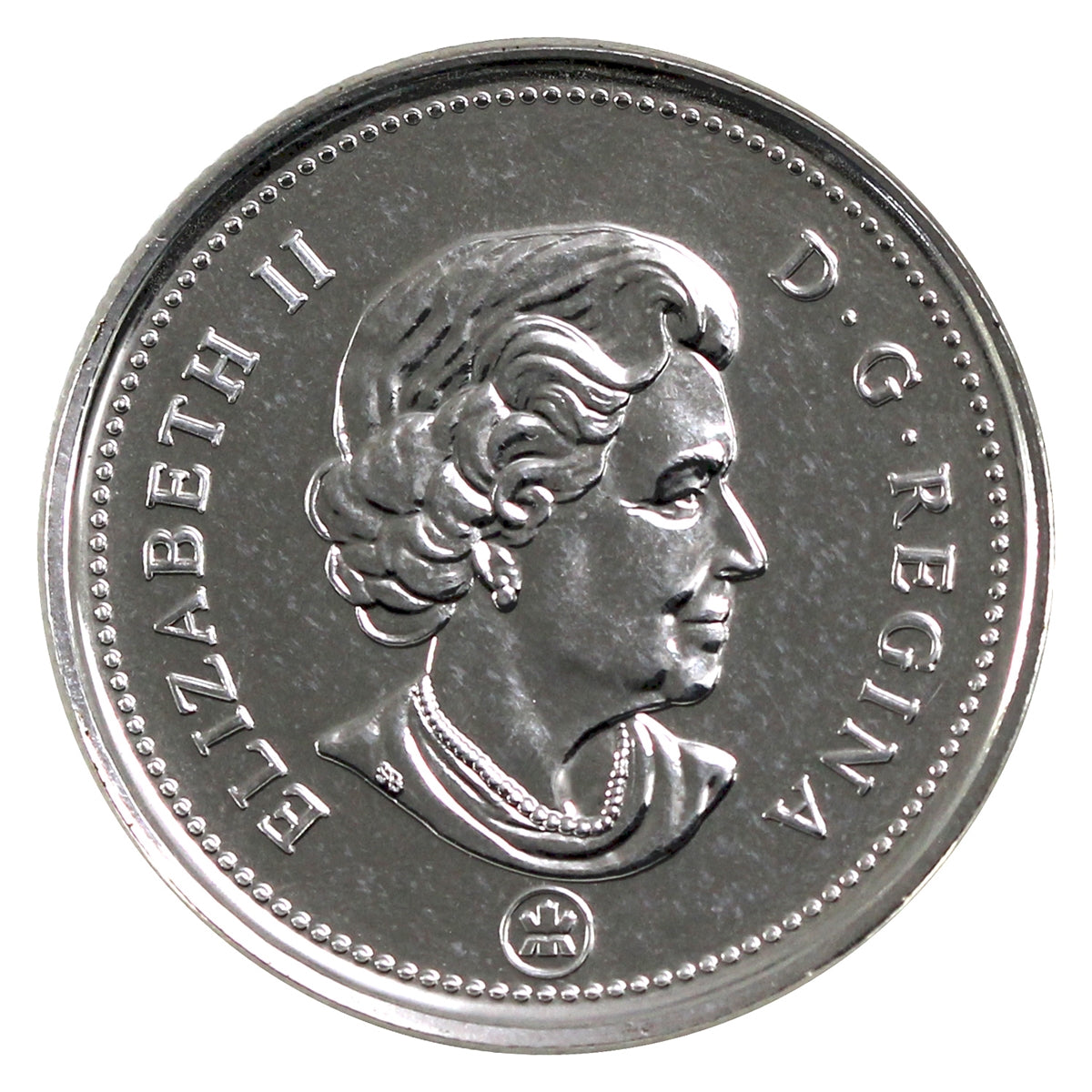 2007 Coloured Birthday Canada 25-cents Proof Like