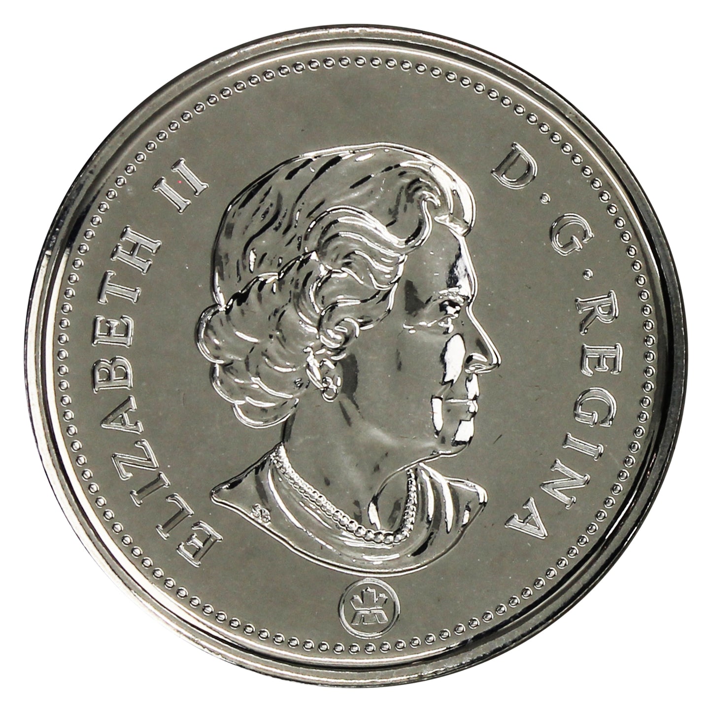 2007 Canada Coloured Canada Day 25-cents Proof Like_