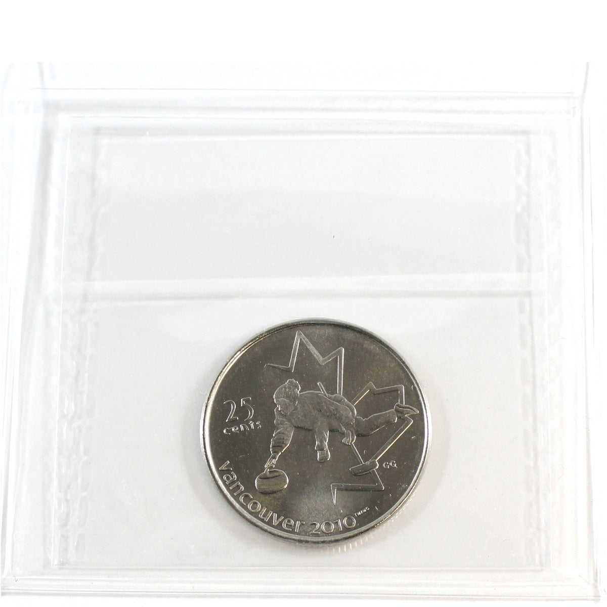 2007 Curling Canada 25-cents ICCS Certified MS66