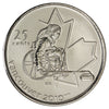 2007 Wheelchair Curling Canada 25-cents Brilliant Uncirculated (MS63)