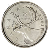 2008 Caribou Canada 25-cents Brilliant Uncirculated (MS63)